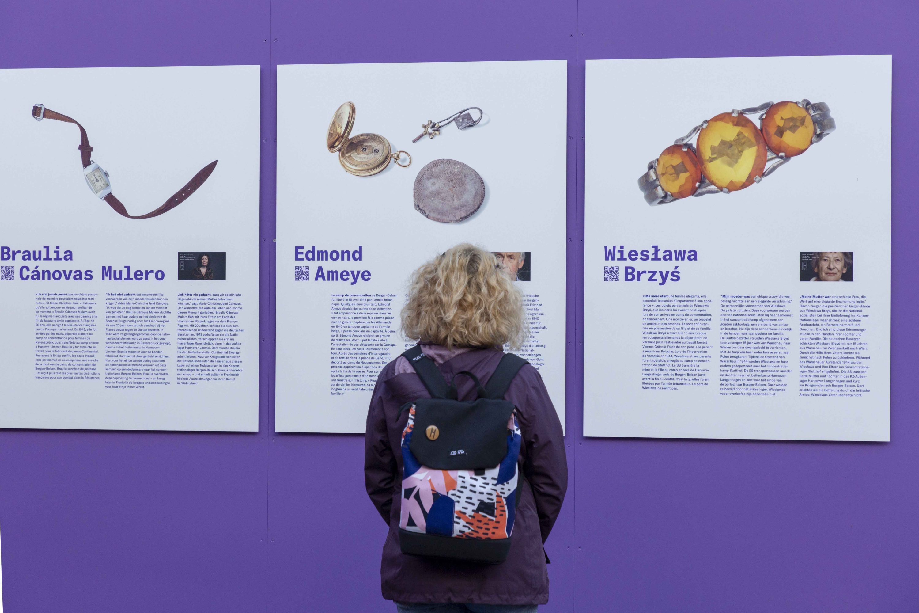 Vernissage #StolenMemory in Eupen. Photo: Philippe Beck, 2022